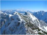 Grebensko prečenje Na možeh 1784m.n.m. - Palec 2026m.n.m. 