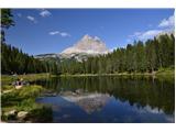 Tre Cime od daleč( Misurina)