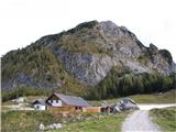 Monte Pleros (2314) čudovito obnovljena planina Tuglia z istoimenskim vrhom zadaj