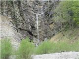 Zaročenca waterfall