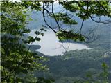 Pogled na Bohinjsko jezero