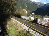 Jof di Chiusaforte in Monte Plananizza upam, da me na koncu ne zbije kak kolesar