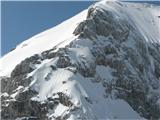 Mali Triglav in prečka do katere sta prišla Uroš in Ivan