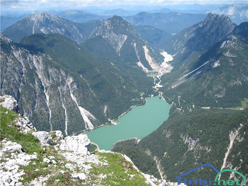 Rabeljsko jezero z Jerebice