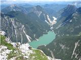 Rabeljsko jezero z Jerebice