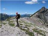 Monte Cadin (2313 m) in Cime Postegae (2358 m) 