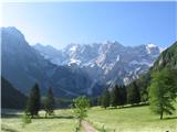 Kranjska koča na Ledinah Tako lep pogled, da sem ustavil avto in pritisnil na sprožilec fotoaparata