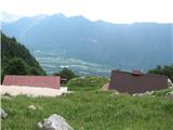 Prestreljenik opuščena planina Krnica