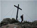 Creta di Collinetta / Cellon (2238 m). Ferrata brez meja 