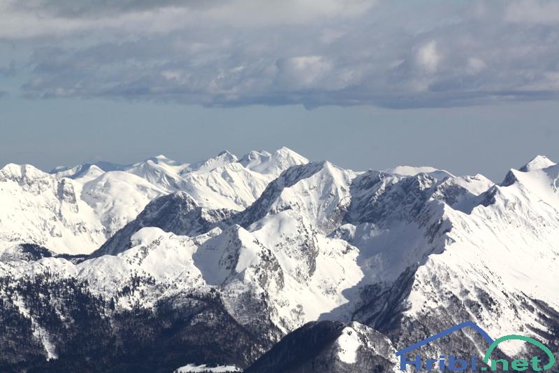 Pogled proti Julijskim alpam 