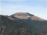 Kapin (Veliki Kopinj) 1736 m in Gorjanski vrh 1693 m Ojstrnik nekoliko bližje