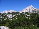 Kocbekov dom na Korošici 1808 m 