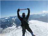 Mont Blanc / Monte Bianco Roman va vrhu