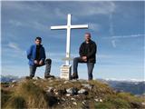 Lipnik - Monte Schenone in na vrhu