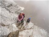 Rifugio Tolazzi - Monte Coglians (Hohe Warte)