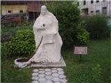...pred letom-dvema odkrit kip Zofije Rogaške - ustanoviteljice samostana dominikank v Studenicah...
