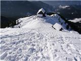 Planina pod Golico - Kahlkogel/Golica