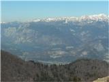 Pogled na Bohinjsko jezero