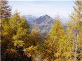 Starhand 1965m (Karnijske Alpe) Pogled na Poludnik/Poludnig.