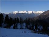 Kojca (1303m) Spodnje Bohinjske gore.