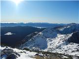 zadaj Bohinjske gore