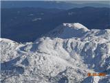 Rušnati vrh 1869m Smučišče Vogel 