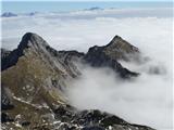 M. Draški vrh 2132m in Viševnik 2050m