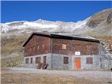 Hochalmspitze nad kočo Diessener hütte