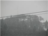 Soriška planina - jutranji snežni pozdrav
