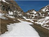 Hoher Zaun  (3457),Schwarze Wand ( 3511) Rainerhorn (3568) in Grossvenediger (3667) snežno klavrna podoba za ta čas