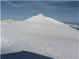 Hoher Zaun  (3457),Schwarze Wand ( 3511) Rainerhorn (3568) in Grossvenediger (3667) in mogočni Venediger