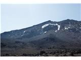 Kilimanjaro, 5895 m Ledeniki so še, a jih ni več tako veliko